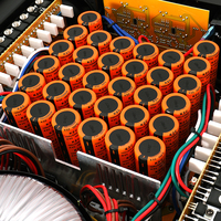 Nouvelle Conception Amplificateur Professionnel Audio Extérieur Haute Puissance 1300W 3U 4 Canaux Pour Haut-Parleur de Basses