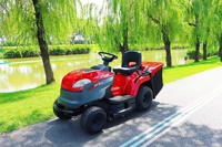 Le tracteur de tondeuse à gazon à haute efficacité tire pour le golf multifonctionnel petite tondeuse à gazon industrielle tracteur de tondeuse à gazon
