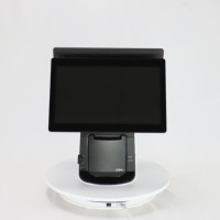 CITAQ Machine Windows POS Tablette Terminal tout-en-un double écran tactile avec imprimante thermique