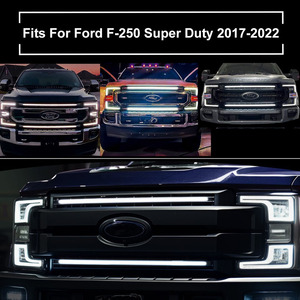 Greenshuo 12V DRL <span class=keywords><strong>LED</strong></span> Grille Insert Barre Lumineuse pour 2014-2018 pour Ford Super Duty F-250 - Product Image 4