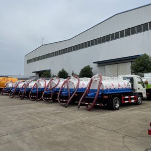 Foton piccoli fogna di aspirazione e la pulizia camion, 3000 litri acque reflue camion per la vendita - Product Image 6