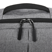 Sac à dos pour ordinateur portable en polyester Oxford imperméable de luxe, multifonctionnel, avec fermeture éclair, pour étudiants, voyages d'affaires, utilisation en extérieur, logo personnalisé