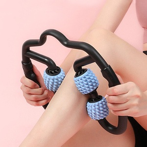 Muscle Relaxer Shaft Clamp <b>Roller</b> Massager for Yoga <b>Exercises</b> Leg Rolling Massager Pain Relief Mobility Foot Therapy Tool Unisex - Product Image 1