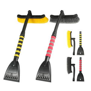Autodragons 2 en 1, grattoir pour pare-brise de voiture, camion, SUV, 27 pouces, brosse à neige pour voiture avec grattoir à glace, nettoyeur de pare-brise de voiture - Product Image 2