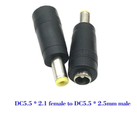 Adaptateur de prise d'alimentation CC neuf, connecteur femelle 5,5x2,1 mm vers mâle 4,8x1,7 mm, prise de conversion DC7909 3,5*1,35