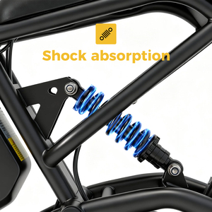 Bicicleta Eléctrica Híbrida con Llantas Gruesas, Fatbike, 60v, Doble Suspensión, 950w, Batería de 21ah, Mountain S6 Pro en Híbrido, Disponible - Product Image 4