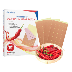 Fabricant médical chinois – Nouveau pansement adhésif médical poreux au capsicum chaud à base de plantes naturelles pour le soulagement des douleurs corporelles, des genoux et des articulations - Product Image 1