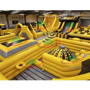 Lâu Đài Bơm Hơi Cho Trẻ Em Tấm Bạt Lò Xo Công Viên Lớn Trong Nhà Và Ngoài Trời Trượt Nhảy Sân Chơi Gia Đình - Product Image 2