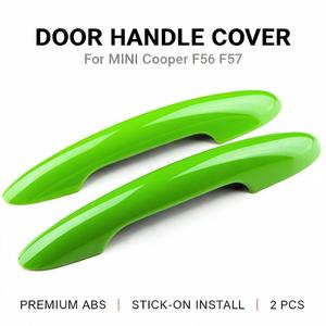 Pour MINI Cooper F56 F57 – Cache-poignée de porte adhésif, garniture sans clé, 2014-2023, couleur unie, 9 options, Carwoman, vente en gros - Product Image 6