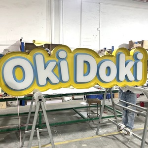 2026 Trending YUELI Brand <b>LED</b> <b>Sign</b> 3D Jelly Acrylic Letters Customizable Size Color Brightness IP54 Weatherproof Office Hotel - Product Image 6