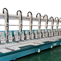Machine à broder SNWSIM 20 têtes, machine à broder par découpe laser, machine à broder à paillettes