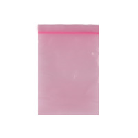 Bolsa de PE Rosa Antiestática A0105 de Maxsharer, Personalizada de Fábrica, para Embalaje de PCB, Libre de Pelusas, con Impresión de Logotipo