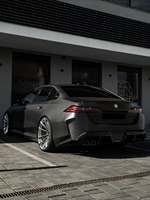 Jantes forgées concaves profondes en aluminium brossé argenté de luxe 19 20 21 22 pouces pour BMW M8 G15 M5 M4 Audi RS7 Mercedes CLS