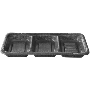 Bento <b>Box</b> Lightweight Portable 3 Compartment Side Dish <b>Lunch</b> Recyclable Heat Stable Ecotainer PS Foam Alternative <b>lunch</b> <b>box</b> - Product Image 6