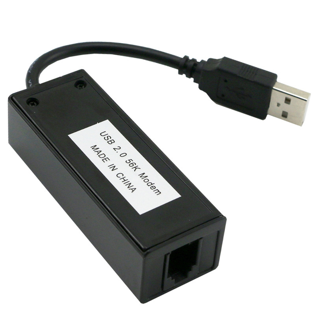 External 56K USB Modem Conexant06836 Chipset Dial up Fax Support Eastfax Send Receive