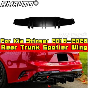 ลิ้นกันชนหลังสำหรับรถยนต์ Kia Stinger ชุดแต่งสปอยเลอร์ดิฟฟิวเซอร์สำหรับ Kia Stinger ปี 2018-2020 ฝาครอบป้องกันกันชน ชุดแต่งตัวถัง - Product Image 2