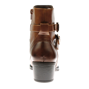 Stivali da <span class=keywords><strong>Donna</strong></span> Sexy <span class=keywords><strong>Marroni</strong></span> Autunno Inverno, Scarpe Occidentali <span class=keywords><strong>Casual</strong></span> in Pelle PU per Donne - Product Image 6