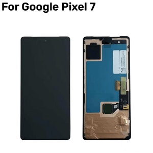 จอแสดงผลโทรศัพท์มือถือสำหรับ Google Pixel 7 7A 7 Pro 6.4 ''AMOLED อะไหล่จอสัมผัสพร้อมกรอบ - Product Image 2
