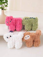 Bon marché, vente en gros, peluche surprise de couleur douce et irrégulière, porte-clés chat, cadeau pour enfants, cadeau pour adultes