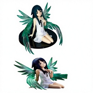 Figur Patung Model Anime 2D Lagu Sayaka, Ornamen Cantik Menawan, Kemasan Kotak Warna-warni, Koleksi