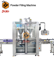 Machine automatique d'emballage de remplissage de bouteilles de poudre de protéine 1KG 2KG Machine de capsulage de remplissage de bouteilles de poudre d'entraînement de poudre de protéine