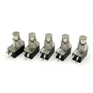 Latest type SF13 2Pin Soldering Terminal SPST NO Momentary Function Pedal Push Button Footswitch