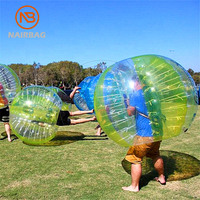 Ballon Zorb en PVC pour adultes, Bubble Soccer, jeux de sport en plein air, ballons rebondissants pour enfants, ballon pare-chocs humain gonflable à vendre