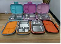 304 acier inoxydable isolé garder au chaud thermique Bento boîte à lunch ensemble micro-ondes stockage Tiffin boîte à lunch pour enfants sac d'école