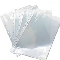 Carpeta de Archivo Transparente con 11 Orificios, Reforzada con PVC Magnético, Tamaño Carta A4, Duradera, Gran Venta 2026