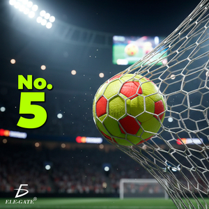 Ballon de football ELE-GATE Neon taille 5 pour enfants et adultes, pour jouer en extérieur - Product Image 4