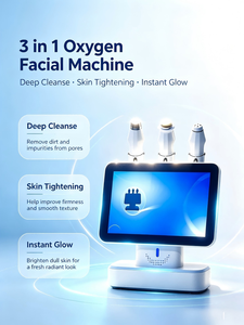 Masajeador Facial 3 en 1 con Burbujas de CO2, Dispositivo de Cuidado Facial con Cápsulas Oxy Neo para Uso en Salón o en Casa - Product Image 4