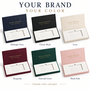 Caja de Regalo de Lujo Personalizada con Logotipo, Caja de Papel con Bisagras e Inserto Ajustado para Tarjetas de Membresía VIP, Venta al Por Mayor - Product Image 5