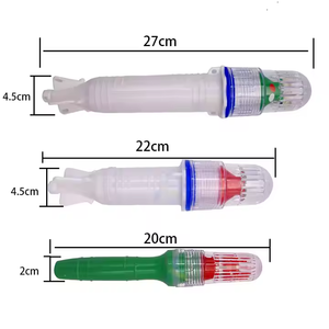 Рыболовная Удочка на батарейках IP68 с зеленым и синим светодиодным сетчатым светом, приманка для подводной рыбалки - Product Image 2