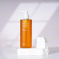 Flacon de voyage personnalisé en PET de 200 ml pour lotion de soin de la peau avec pompe à pression pour fond de teint liquide