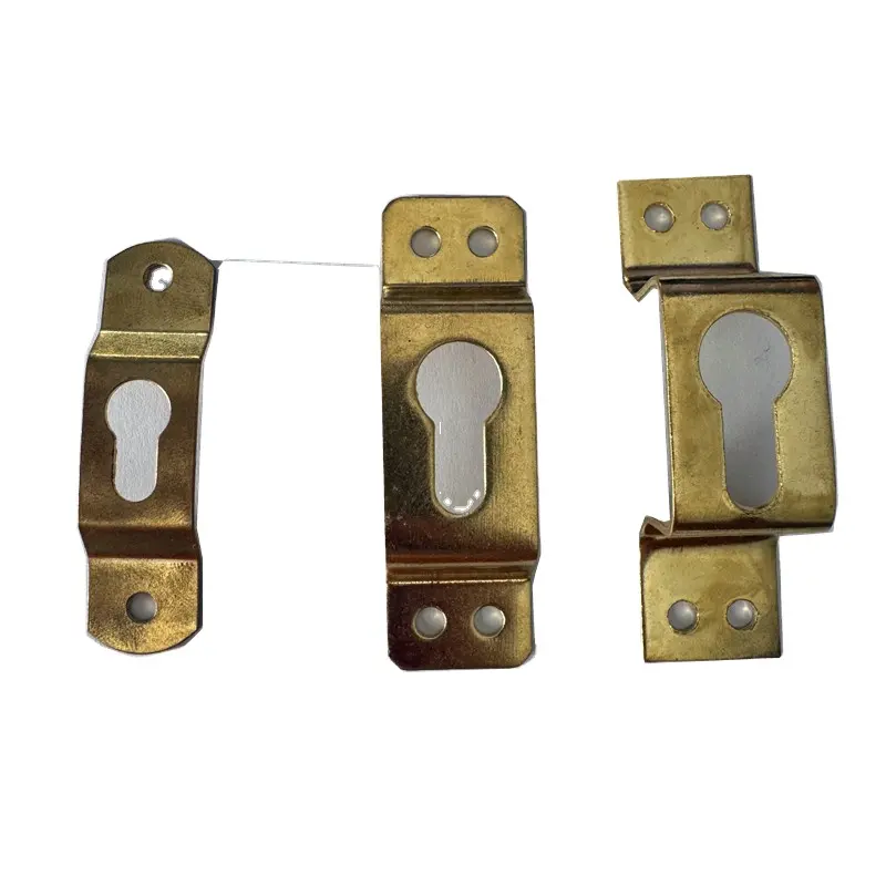 Cintres à trou de serrure simple ou supports de suspension en métal pour miroir ou cadres photo
