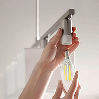 12v dc a mené l'ampoule 24V a mené l'ampoule de filament A60 A19 C35 C37 E14 E26 E27 led lumière