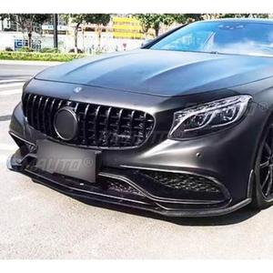 Kit de Carrocería de Fibra de Carbono Real para Mercedes Benz Clase S COUPE W217 S63 BR 2014-2017, Difusor Lateral para Parachoques Delantero - Product Image 3