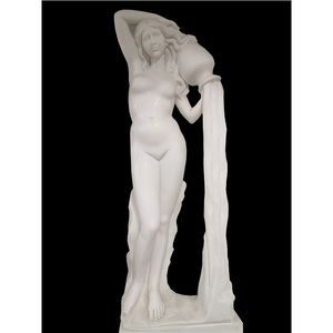 Offre Spéciale sculpture en marbre de déesse grecque grandeur nature sculptée à la main statue en marbre de femme <span class=keywords><strong>nue</strong></span> - Product Image 4