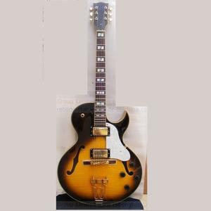 ويفانج ريبون-جيتار كهربائي, جيتار كهربائي ، 6 أوتار ، شجرة القيقب الملتهب ، لون الشمس ، مجوفة - Product Image 4