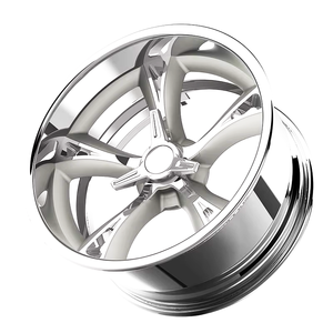 17-26 Zoll 2-teilige Geschmiedete Aluminium-Legierung Tiefbettfelge Polierte Chrom-Bürstenlegierung Felgen 5x114,3 5X120 5*112 - Product Image 5