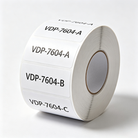 Étiquettes à données variables Haoxuan OEM, papier semi-brillant, impression numérique, autocollants adhésifs pour la gestion des informations produit