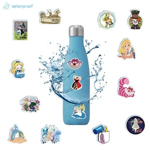 Imperméable à l'eau Durable dessin animé autocollant mignon <span class=keywords><strong>Alice</strong></span> dessin animé autocollant téléphone étui <span class=keywords><strong>Journal</strong></span> <span class=keywords><strong>d</strong></span>écoration Unique en gros cadeaux promotionnels - Product Image 5