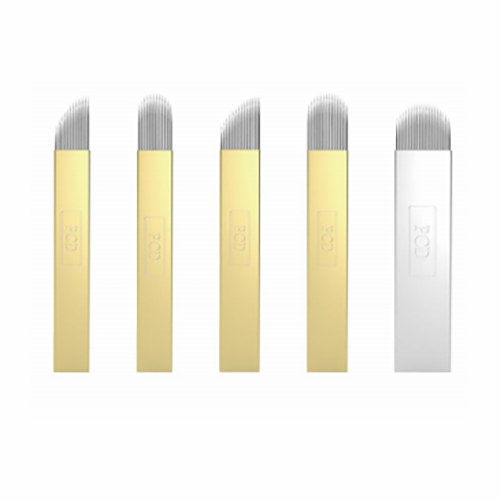 Лидер продаж, OEM нано-товары, микро-иглы для бровей PMU, микро-иглы для микроблейдинга, иглы для перманентного макияжа