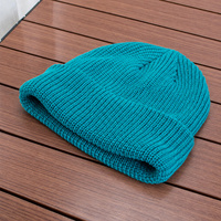 Bonnet Y2K personnalisé en tricot côtelé camouflage, coloré, à revers large, doux, extensible, pour l'hiver, décontracté, unisexe, pour hommes et femmes