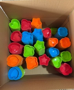 Moldes de Silicona para Muffins en Forma de Corazón, Estrella y Flor, Aptos para Horno, Fáciles de Desmoldar, para Tartas de Huevo, Cupcakes y Pudín - Product Image 6