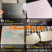 Kotak Hadiah Karton Kaku Premium Mewah Hitam dengan Logo Kustom Ramah Lingkungan, Dapat Digunakan Kembali, Penutup Magnetik, Finishing Matte, Embossing, dan Spons