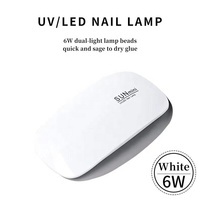 Mini lampe UV LED pour sécher le vernis gel, avec réglage de la minuterie, équipement portable pour la manucure, fournitures pour salon de manucure
