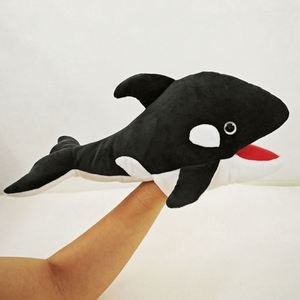 Juguete de Peluche Suave, Marioneta de Mano con Boca Móvil, Fabricante de Marionetas Comunitarias, Animal de Granja del Océano de Peluche, Personaje de Cuentos para Bebés, 25 cm - Product Image 4