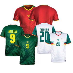Camisetas de Fútbol al por Mayor 2026, Camiseta de Camerún Local y Visitante, Camiseta de Fútbol N.° 20 Mbom 9 MILla - Product Image 1
