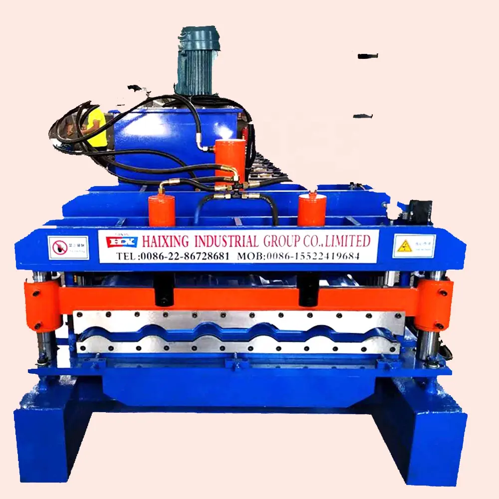 Glazed Roof Tile Roll Forming Machine For sale